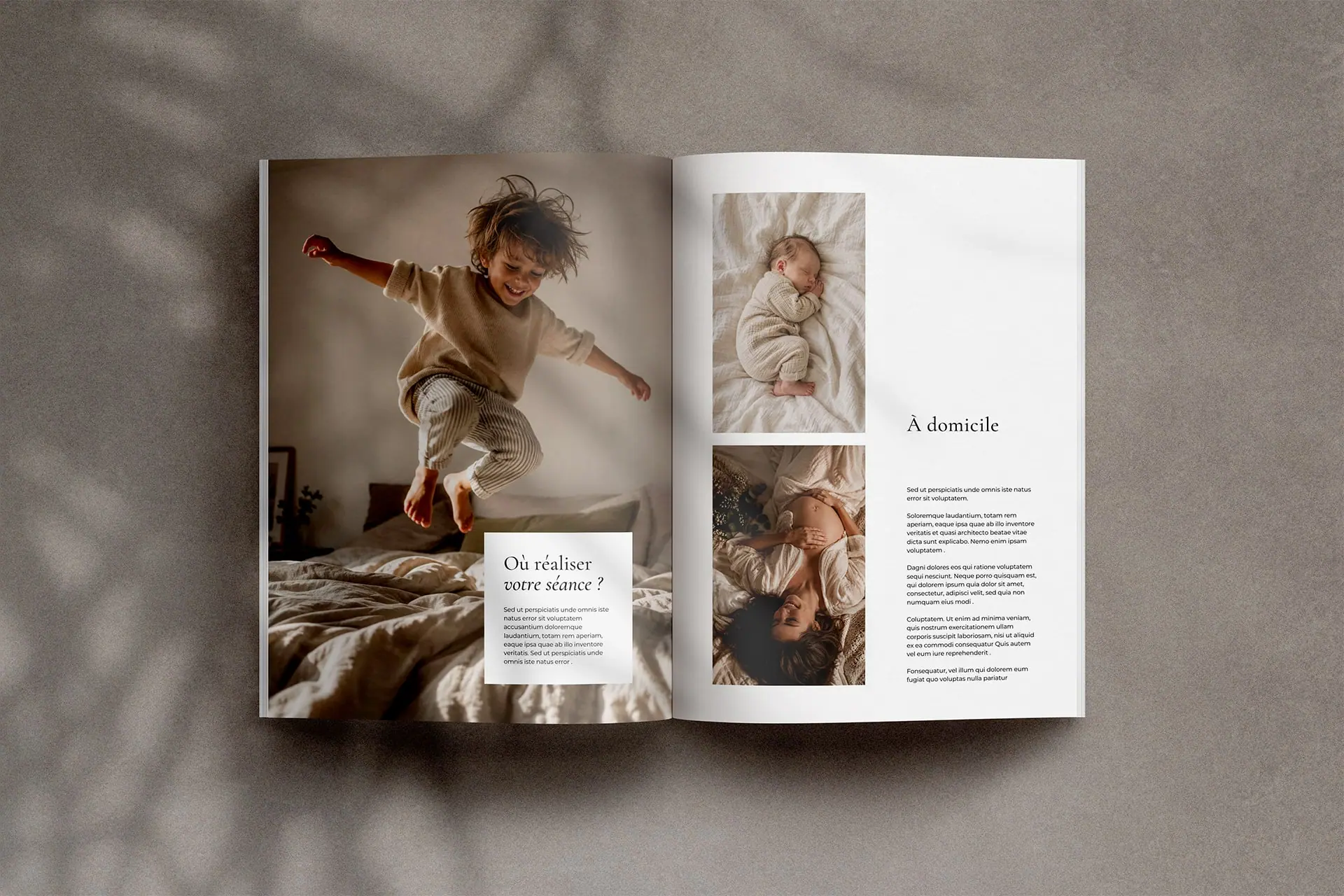 Plaquettes tarifaires Portrait Social & le guide